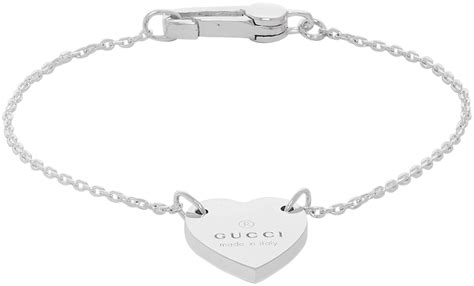 ladies gucci charm watch|Gucci trademark heart silver bracelet.